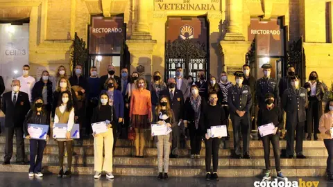 Entrega de los premios de la Hermandad de la Guardia Civil y la Fundaci&oacute;n Magtel