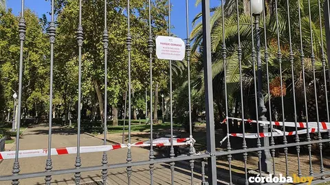 El Parque de Col&oacute;n vuelve a estar cerrado por la pandemia