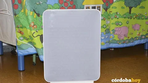 Filtros purificadores HEPA en el CEIP Malmuerta
