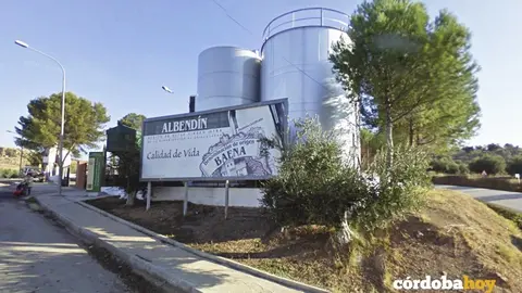 Entrada a la pedan&iacute;a de Albend&iacute;n, en Baena