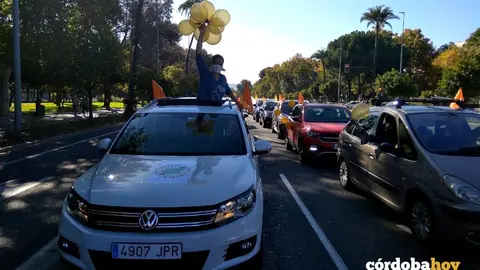 Manifestaci&oacute;n en coche por la concertada 2