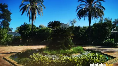 Una de las fuentes del Jard&iacute;n Bot&aacute;nico, en una imagen de archivo