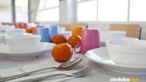 Comedor del CEIP Cervantes de Espejo