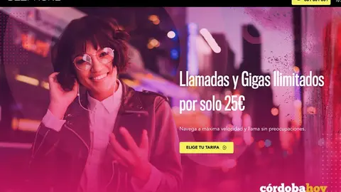 P&aacute;gina web de Ol&eacute;phone