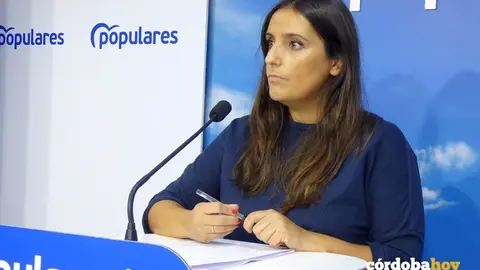 La parlamentaria del PP por C&oacute;rdoba Beatriz Jurado