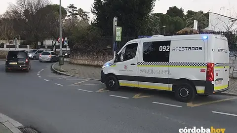 Polic&iacute;a Local en el accidente