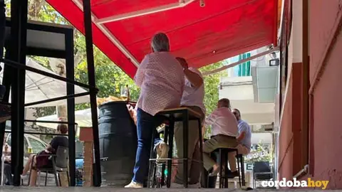 Clientes en La Choza