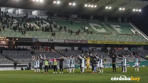 Partido C&oacute;rdoba CF-Getafe de la Copa del Rey