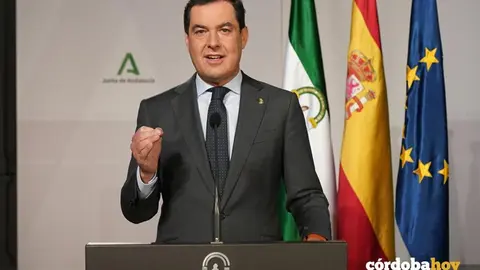 Juan Manuel Moreno, presidente de la Junta