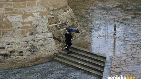Lluvia en C&oacute;rdoba, en una imagen de archivo