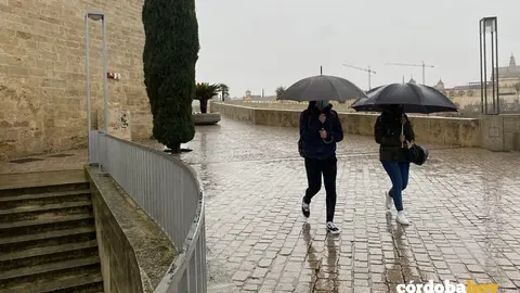 Lluvia en C&oacute;rdoba, en una imagen de archivo