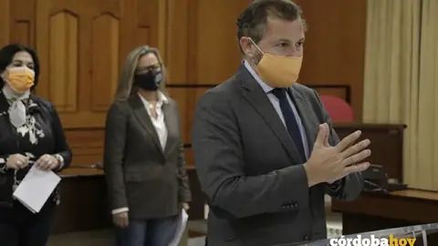 David Dorado en rueda de prensa