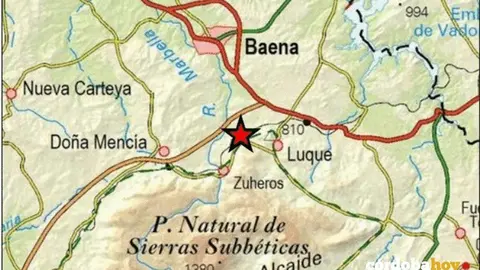 Terremoto cerca de Luque