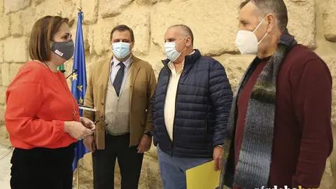 Blanca Torrent, Joaqu&iacute;n Gisbert, Manuel Torralba y Manuel Merino