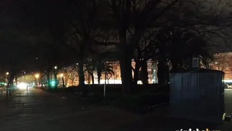 Ca&iacute;da de la luz en el barrio de Las Moreras, en el Distrito Noroeste