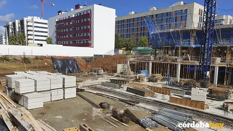 Obras en la zona de expansi&oacute;n de C&oacute;rdoba