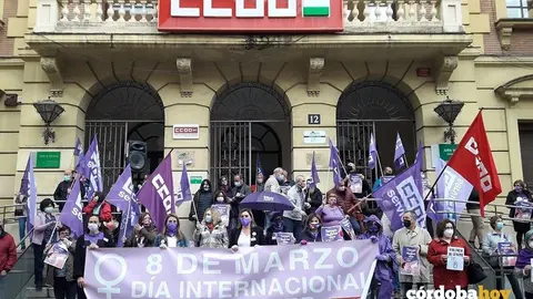 Celebraci&oacute;n del 8 de Marzo en CCOO en 2021