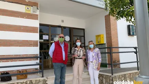 Mienbros de Vox visitan Albend&iacute;n
