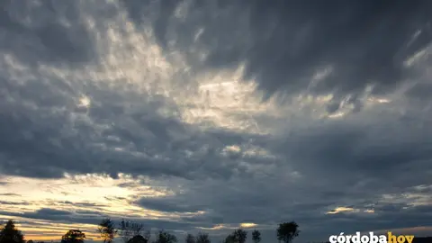 cielo nublado