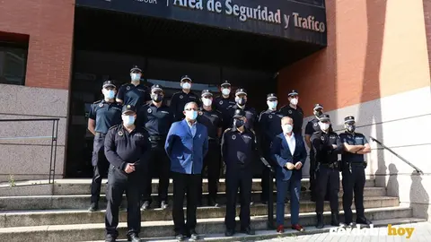 Los agentes en el curso de Capacitaci&oacute;n de Oficiales de la Polic&iacute;a Local de C&oacute;rdoba
