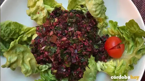 Plato del Restaurante Qurtubah