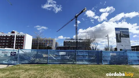 Obras de VPO en Ciudad Jard&iacute;n de Poniente, en una imagen de archivo
