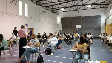 Imagen de las pruebas por libre en el IES L&oacute;pez Neyra