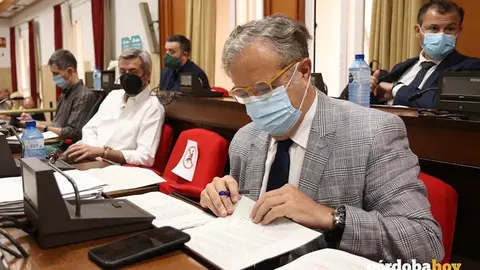 Salvador Fuentes en el Pleno