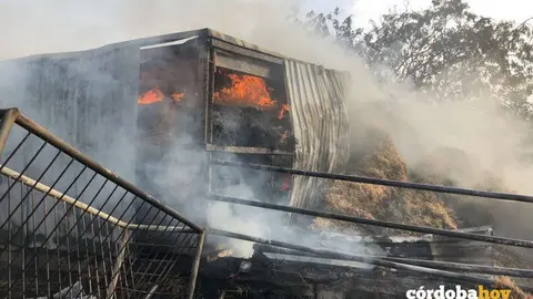 Dep&oacute;sito de paja en la Hacienda la Albaida