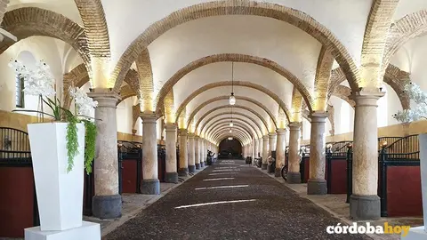Interior de las Caballerizas Reales, en una imagen de archivo