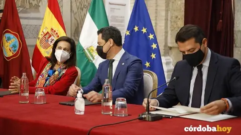 Firma del protocolo para la Base Log&iacute;stica militar en C&oacute;rdoba