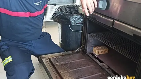 El rat&oacute;n aparecido muerto en el horno del parque de bomberos de El Granadal