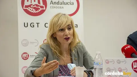 Carmen Castilla, secretaria general de UGT Andaluc&iacute;a