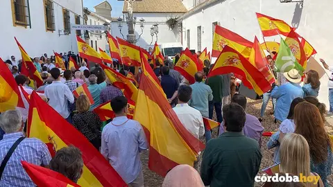 Vox celebra el D&iacute;a de la Hispanidad en la Plaza de Capuchinos