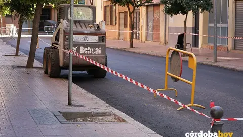 Plan Asfalto en Santa Rosa, en una imagen e archivo