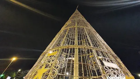 &Aacute;rbol de Navidad instalado el 26 de octubre