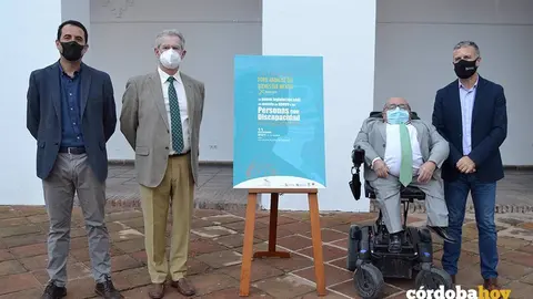 El presidente del IPBS de la Diputaci&oacute;n de C&oacute;rdoba, Francisco &Aacute;ngel S&aacute;nchez, en la presentaci&oacute;n del Foro Andaluz de Bienestar Mental, bajo el t&iacute;tulo 'La nueva legislaci&oacute;n civil en materia de apoyo a las personas con discapacidad'