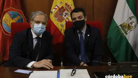 Salvador Fuentes y Jos&eacute; Mar&iacute;a Bellido