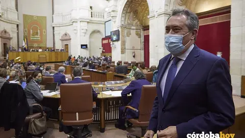 Imagen de archivo de Juan Espadas en el Parlamento andaluz
