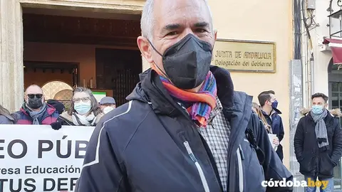Alfonso Redondo (UGT), presidente del comit&eacute; de empresa del personal laboral en la Delegaci&oacute;n de Educaci&oacute;n y Deportes
