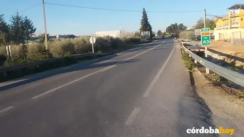 Mejora de la A-318 a su paso por Lucena