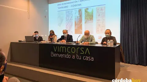 Reuni&oacute;n en Vimcorsa para informar de las ayudas al ARRU Santuario