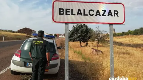 Guardia Civil de Belalc&aacute;zar, en una imagen de archivo