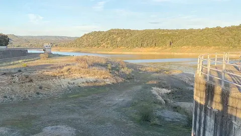 Estado actual del pantano de San Rafael de Navallana