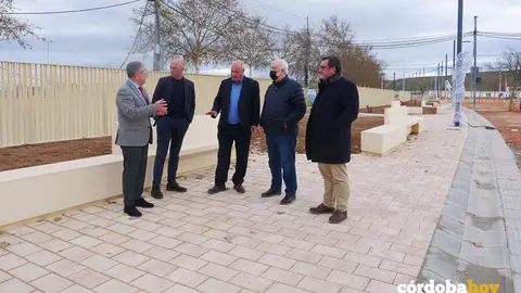 Estado en que est&aacute; quedando la calle de El Potro en el recinto ferial de El Arenal de C&oacute;rdoba