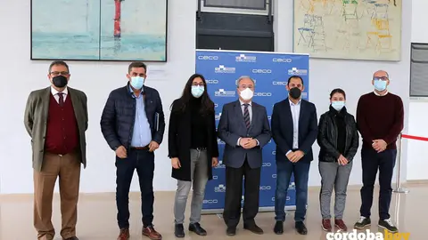 Reuni&oacute;n en CECO con la directiva provincial de IU