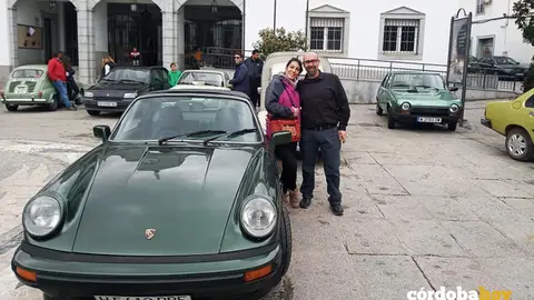 Veh&iacute;culos participantes en una edici&oacute;n anterior. FOTO TAXI VILLANUEVADECORDOBA.COM