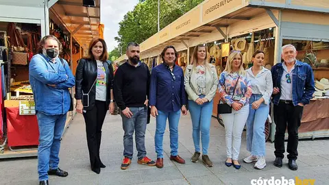 Apoyo del PSOE, IU y Podemos C&oacute;rdoba al Mercado de Primavera