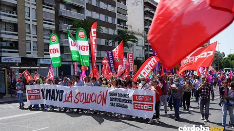 Manifestaci&oacute;n del 1 de Mayo de 2022 en C&oacute;rdoba