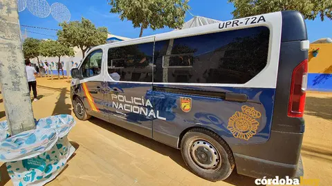 Polic&iacute;a Nacional en la Feria de C&oacute;rdoba, en una imagen de archivo